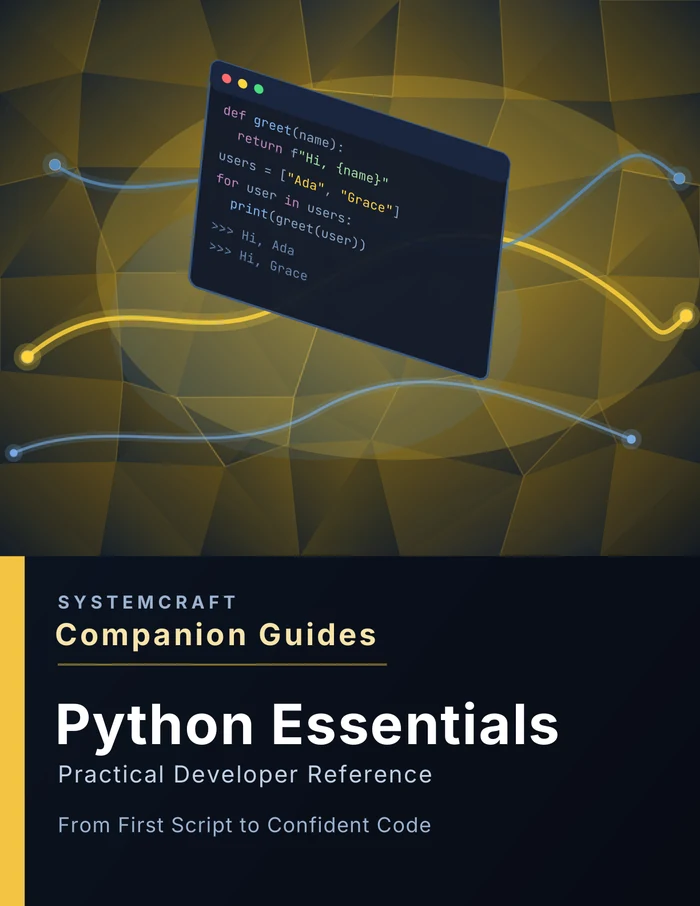 Python Essentials Companion Guide cover
